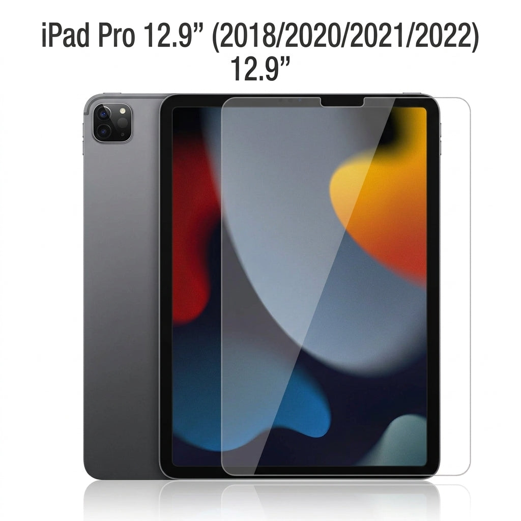 iPad pro 12.9" (2018/2020/2021/2022) 12.9 inch Screen Protector 9H Real Hardness Tempered Glass