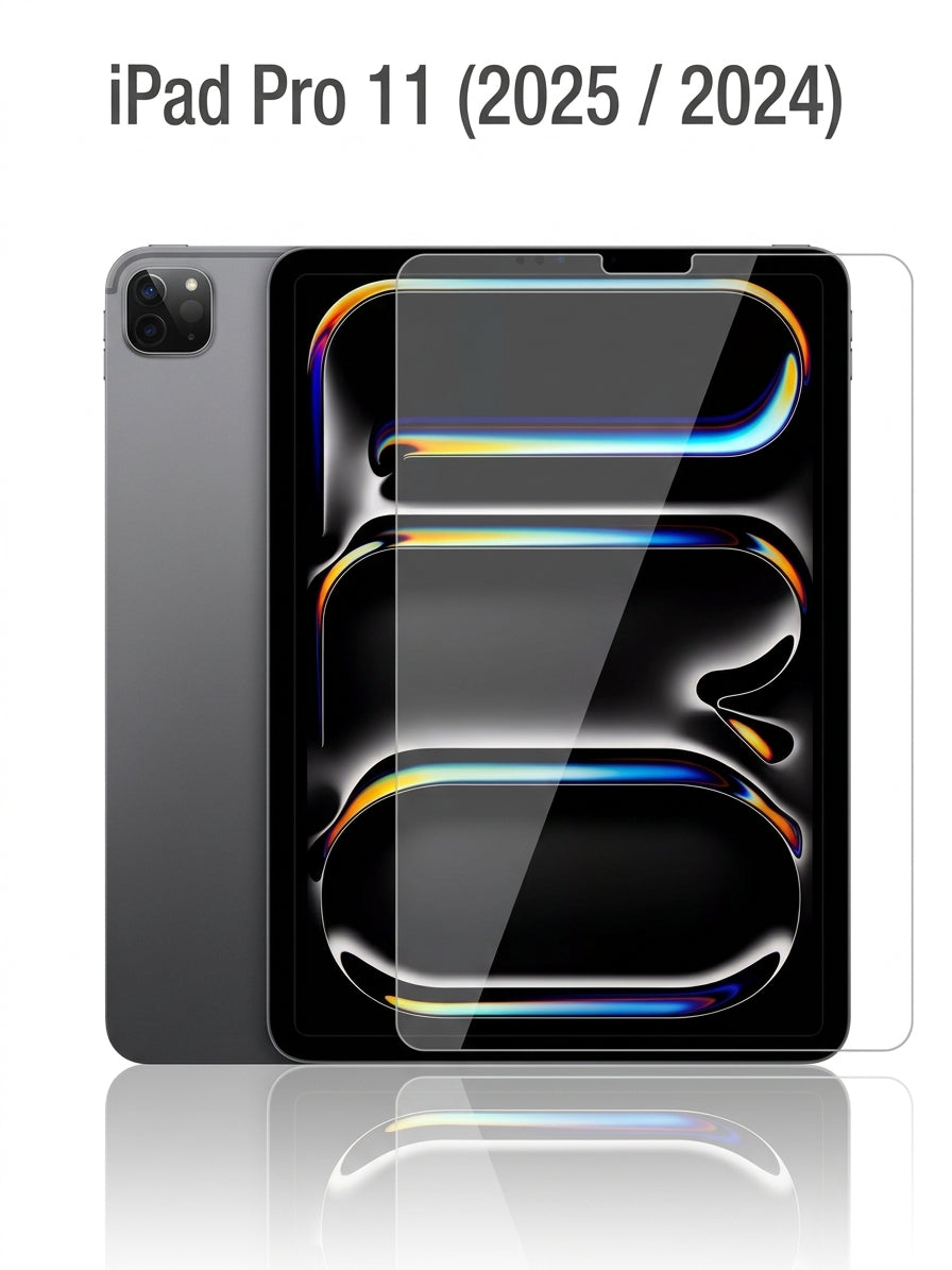 iPad Pro 11 2024/2025 11 inch Screen Protector 9H Real Hardness Tempered Glass