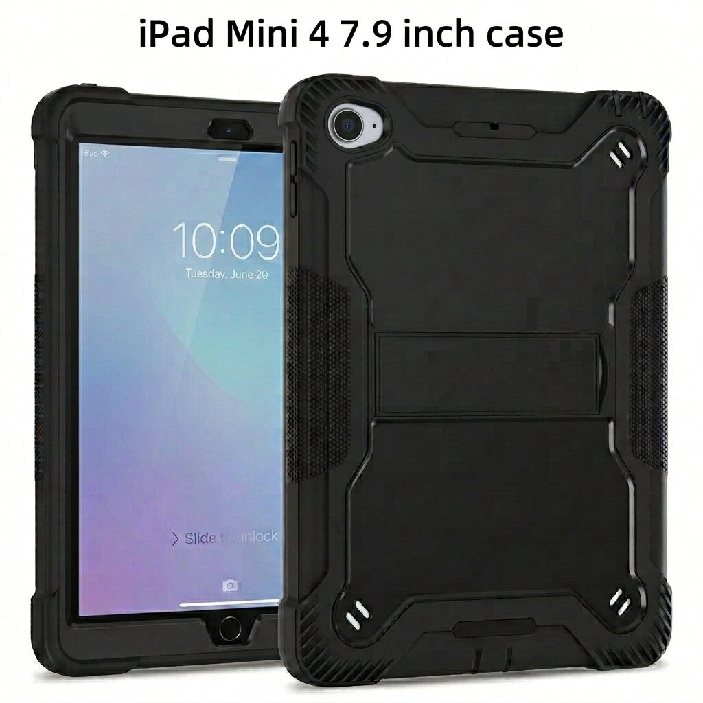 iPad Mini 4/5 7.9 inch Armor Rugged Shockproof Case with Stand