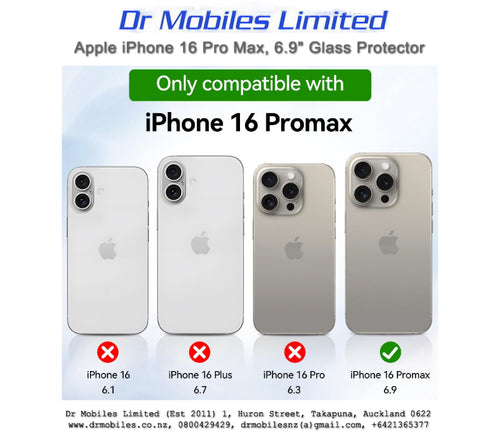 Apple iPhone 16 Pro Max, 6.9" Screen Protector | drmobiles.co.nz (Copy)