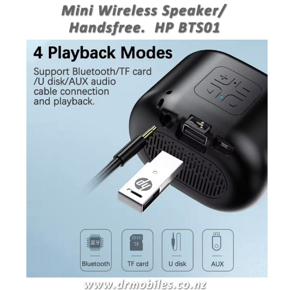 HP Mini Bluetooth Speaker, HP BT501