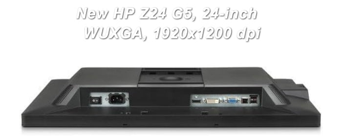 HP Z24 G5, 24-inch WUXGA 1920x1200 dpi LCD, Display, Monitor