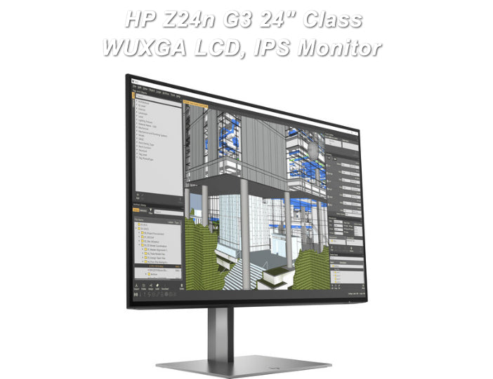 HP Z24n G3 24" Class WUXGA LCD IPS Monitor/LCD Display