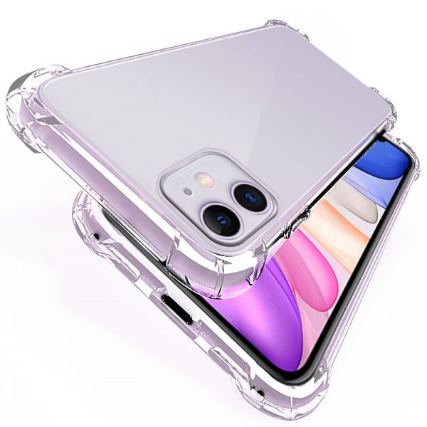 iPhone 12/12 Pro Clear Soft TPU Case Anti Drop