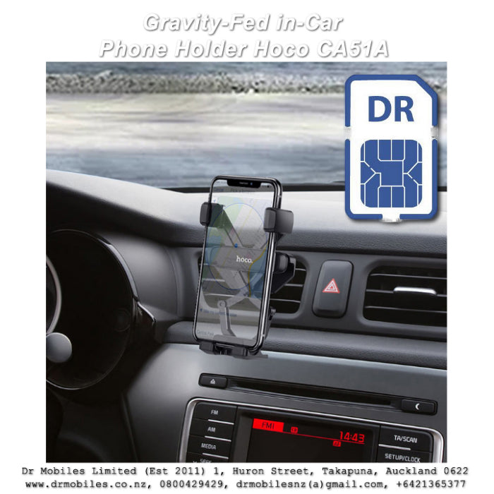 Gravity-Fed in-Car Phone Holder Hoco CA51A