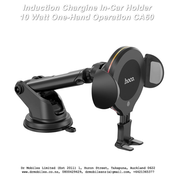 Wirelesss 10 Watt Induction Charging In-Car Phone Holder CA60