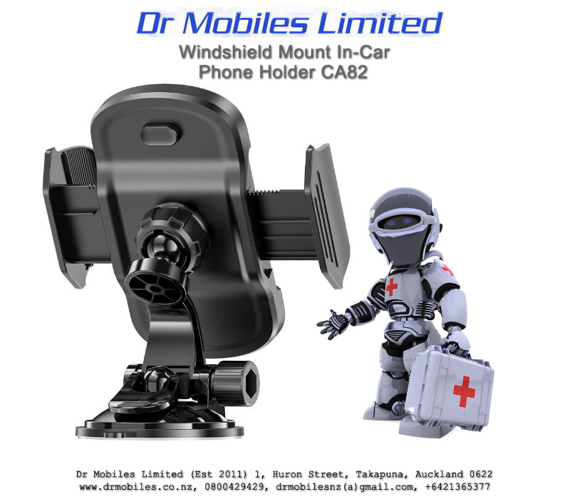 Windshield Mount In-Car Phone Holder - Hoco CA82 | drmobiles.co.nz