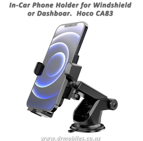 In-Car Phone Mount/Holder via Windshield or Dashboard Hoco CA83