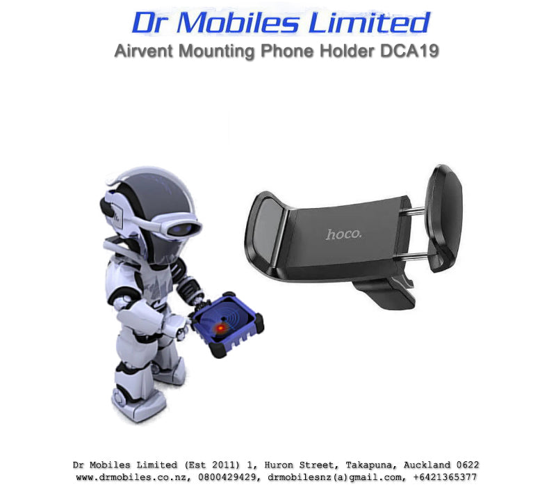Air-Vent Mount Phone Holder  Hoco DCA19 | drmobiles.co.nz