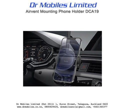 Air-Vent Mount Phone Holder  Hoco DCA19 | drmobiles.co.nz