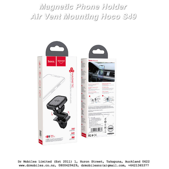 Magnetic Phone Holder, ,Air Vent Mounting. Hoco S49