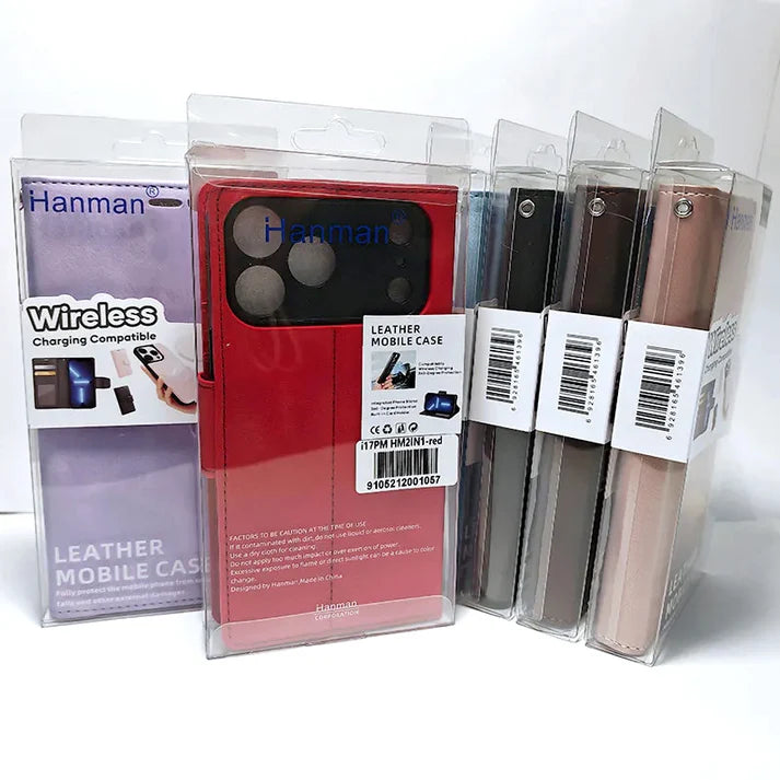 Hanman 2 in 1 MagSafe Detachable Wallet Case for iPhone 17 Pro Max/18 Pro Max