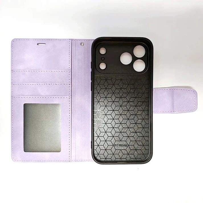 Hanman 2 in 1 MagSafe Detachable Wallet Case for iPhone 17 Pro/18 Pro