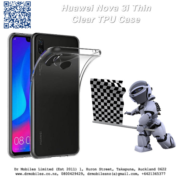 Huawei Nova 3i (6.3") TPU Clear Case