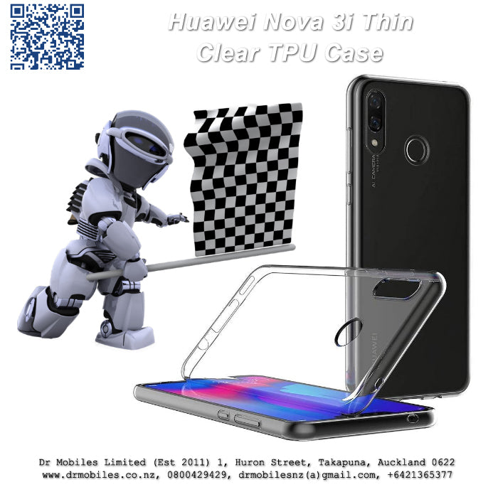 Huawei Nova 3i (6.3") TPU Clear Case