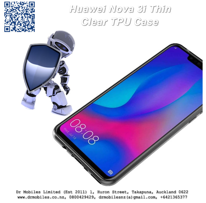 Huawei Nova 3i (6.3") TPU Clear Case