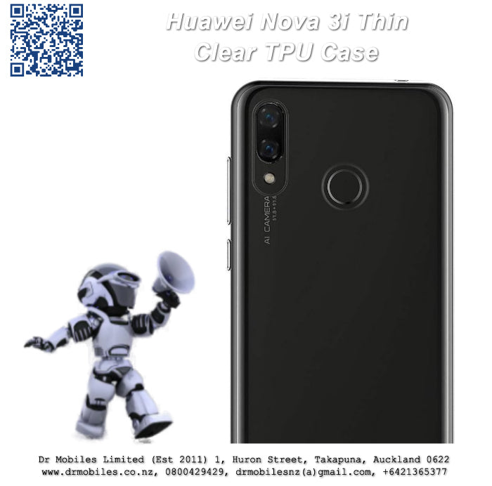 Huawei Nova 3i (6.3") TPU Clear Case