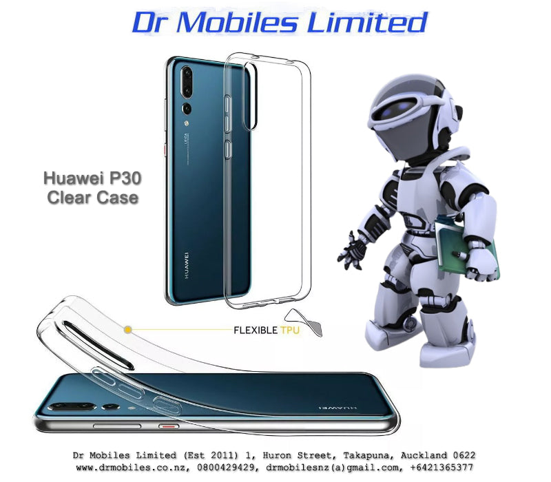 Huawei P30 Clear TPU Case - Slim Design