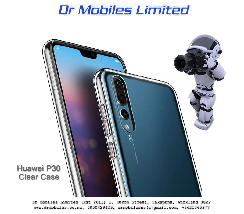 Huawei P30 Clear TPU Case - Slim Design