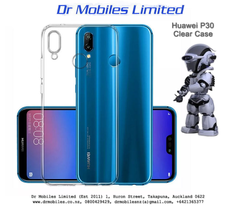 Huawei P30 Clear TPU Case - Slim Design