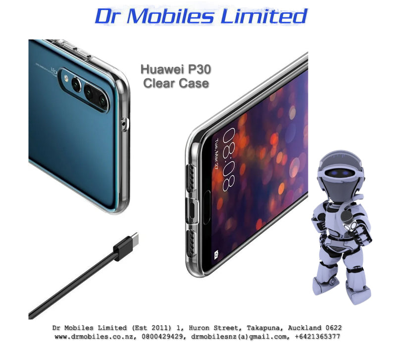 Huawei P30 Clear TPU Case - Slim Design