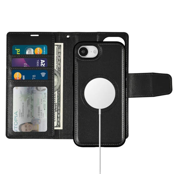 Hanman 2 in 1 MagSafe Detachable Wallet Case for iPhone 17 Air