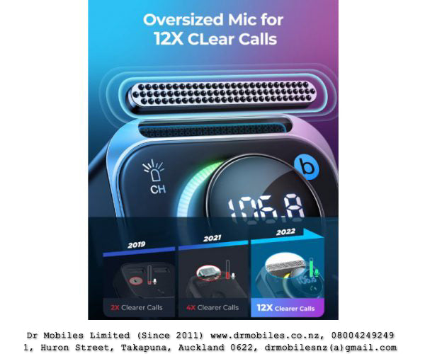 In-Car Wireless FM Transmitter, BT, TF Card and AUX playback Mode