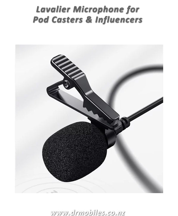 Lavalier Microphone for Pod Casters and Influencers - Joyroom JR-LM1