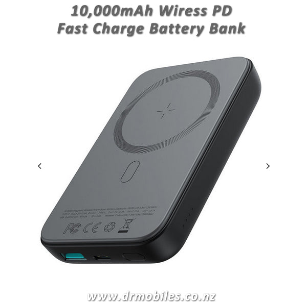 10,000mAh Wireless Battery Bank Fast Charge PD Joyroom JR-W020