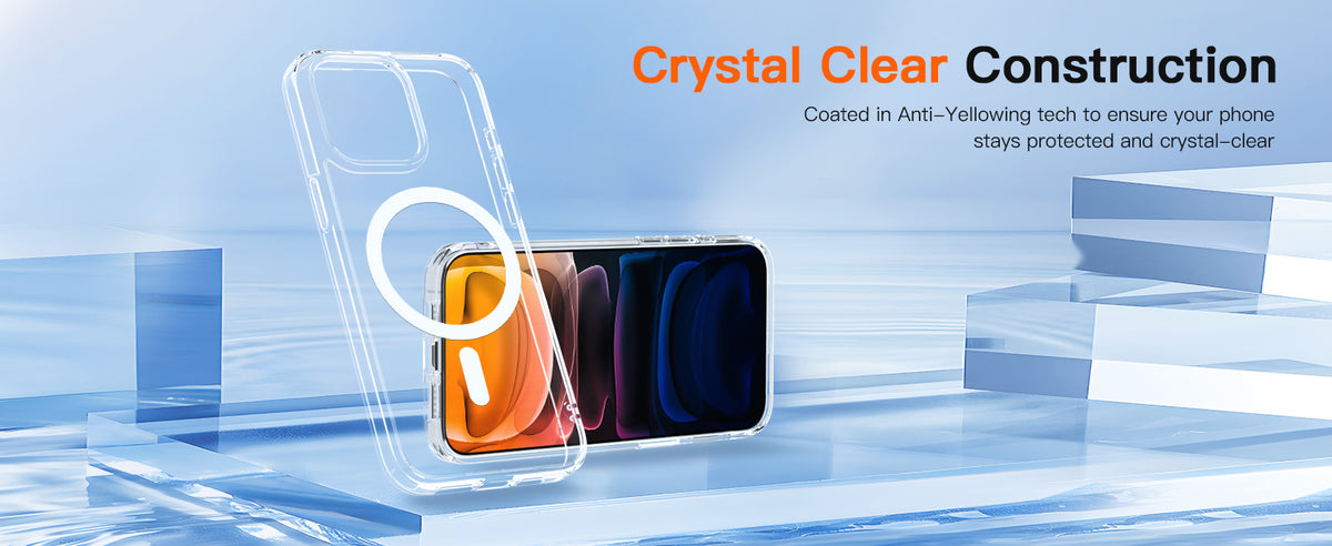 Ultra-Clear MagSafe Case for Apple iPhone 15 Series - Clear TPU Protection