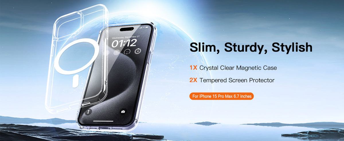 Ultra-Clear MagSafe Case for Apple iPhone 15 Series - Clear TPU Protection