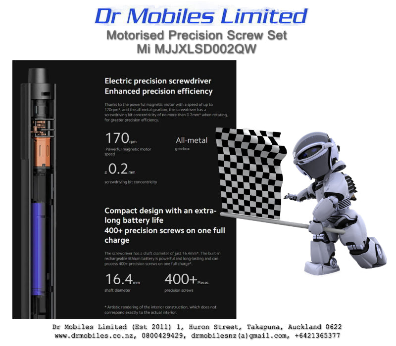 Motorised Precision Screwdriver Kit, Mi MJJXLSD002QW