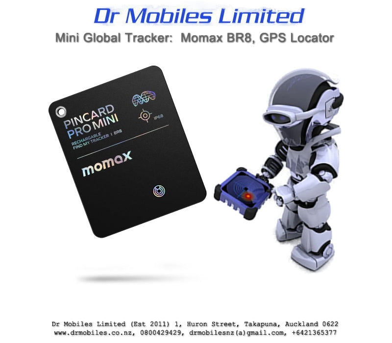 Momax BR8 Mini GPS Tracker Rechargeable - IP68 Waterproof