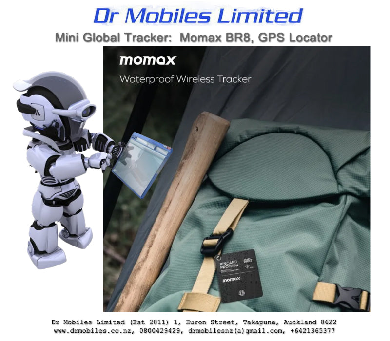 Momax BR8 Mini GPS Tracker Rechargeable - IP68 Waterproof