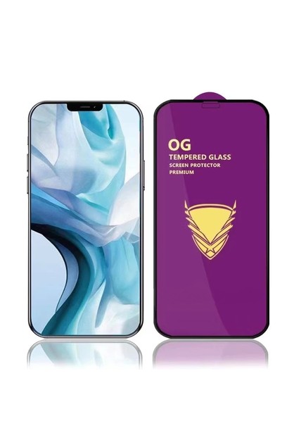 For iPhone 14 Pro 9H Full Coverage Tempered Glass Screen Protector (OG)