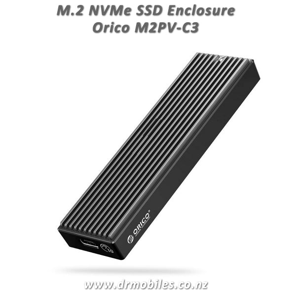 M.2 NVMe SSD Enclosure.  Orico M2PV-C3