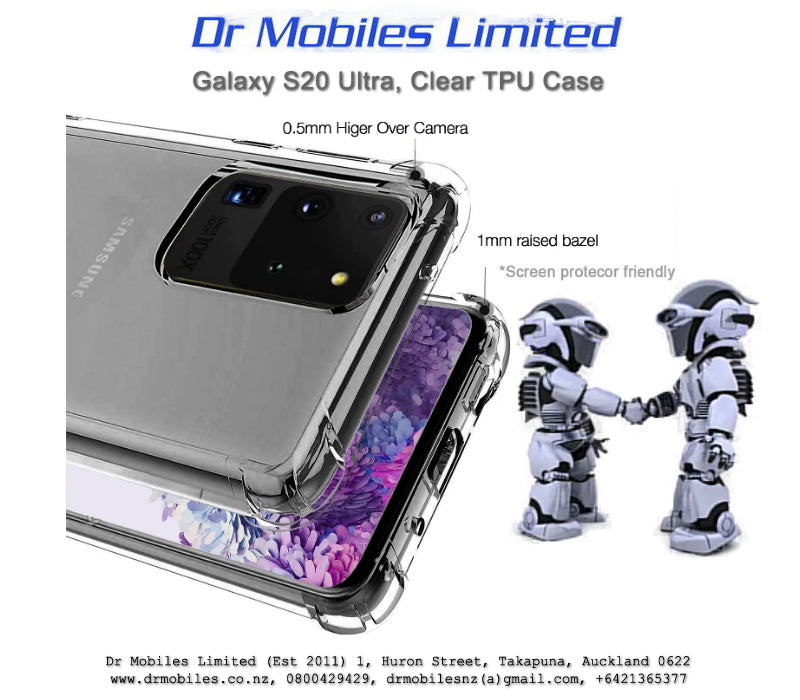 Galaxy S20 Ultra Clear TPU Case, Samsung Phone Case