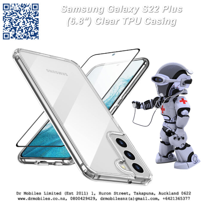 Galaxy S22 Plus Clear TPU (6.8") Protective Case