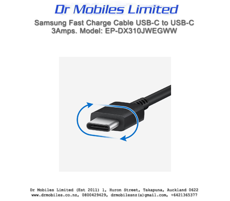 Samsung Fast Charging Cable USB A to USB C, EP-DG950CBE