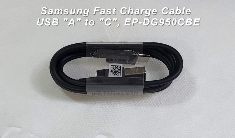 Samsung Fast Charging Cable USB A to USB C, EP-DG950CBE