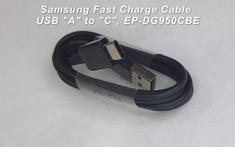 Samsung Fast Charging Cable USB A to USB C, EP-DG950CBE