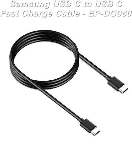 Samsung USB "C" to USB "C" Charging Cable EP-DG980