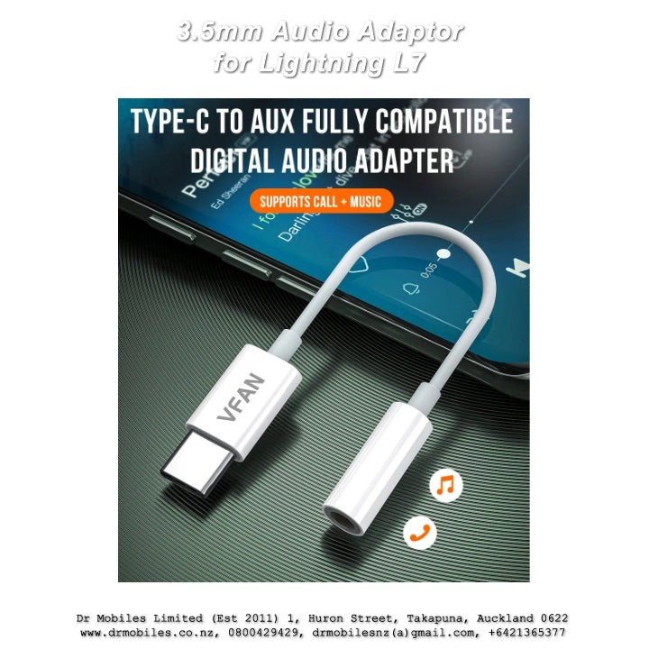 USB Male to 3.55mm Female Audio Port - VipFan L08