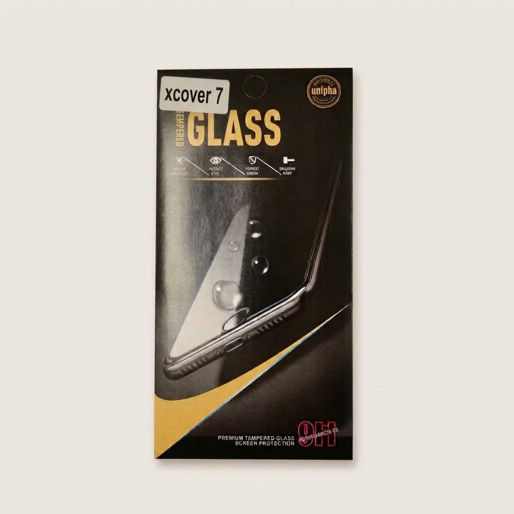 For Samsung Galaxy XCover 7  Temperd Glass Screen Protector  Unipha
