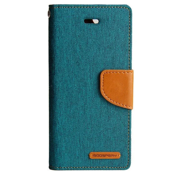 Goospery Note S20 Ultra Canvas Fabric Flip Wallet Case Cover