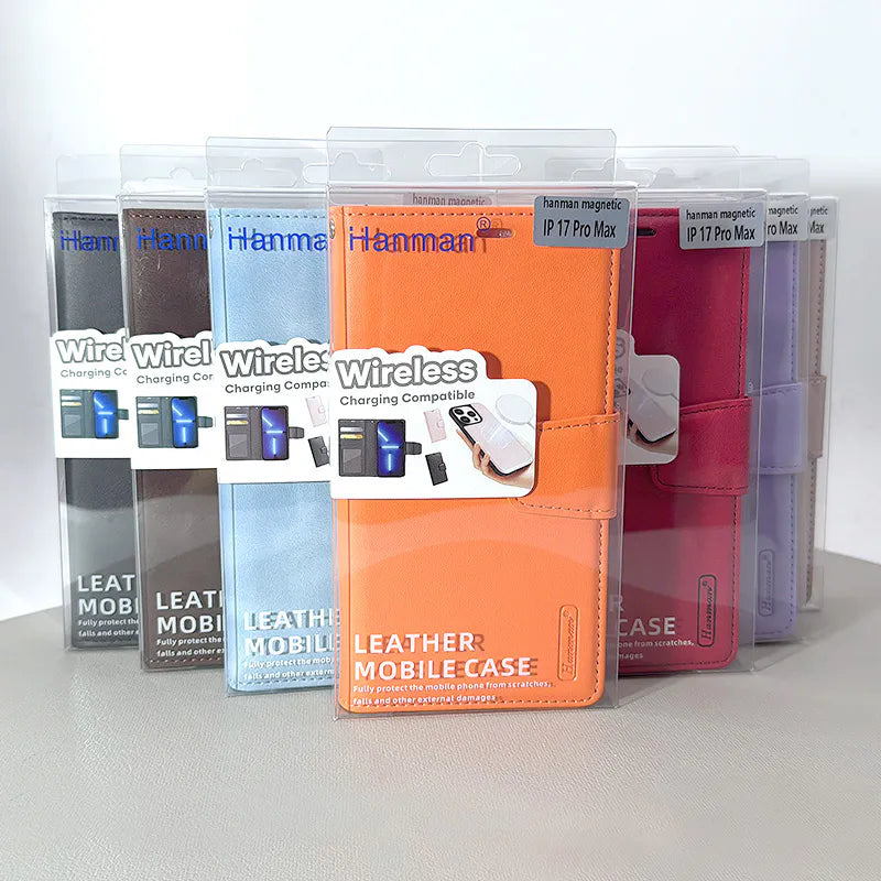 Hanman 2 in 1 MagSafe Detachable Wallet Case for iPhone 17 Pro Max/18 Pro Max
