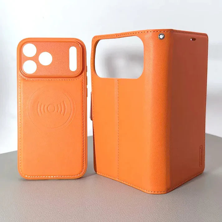 Hanman 2 in 1 MagSafe Detachable Wallet Case for iPhone 17 Pro/18 Pro