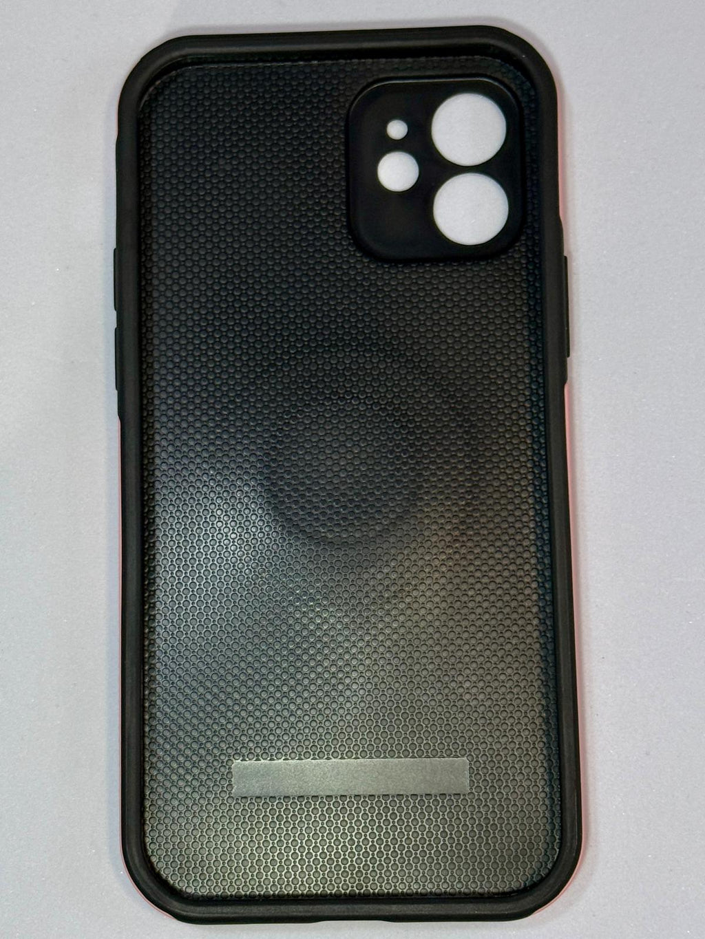 Apple iPhone 12 (6.1") Pink Case with Metal Kickstand