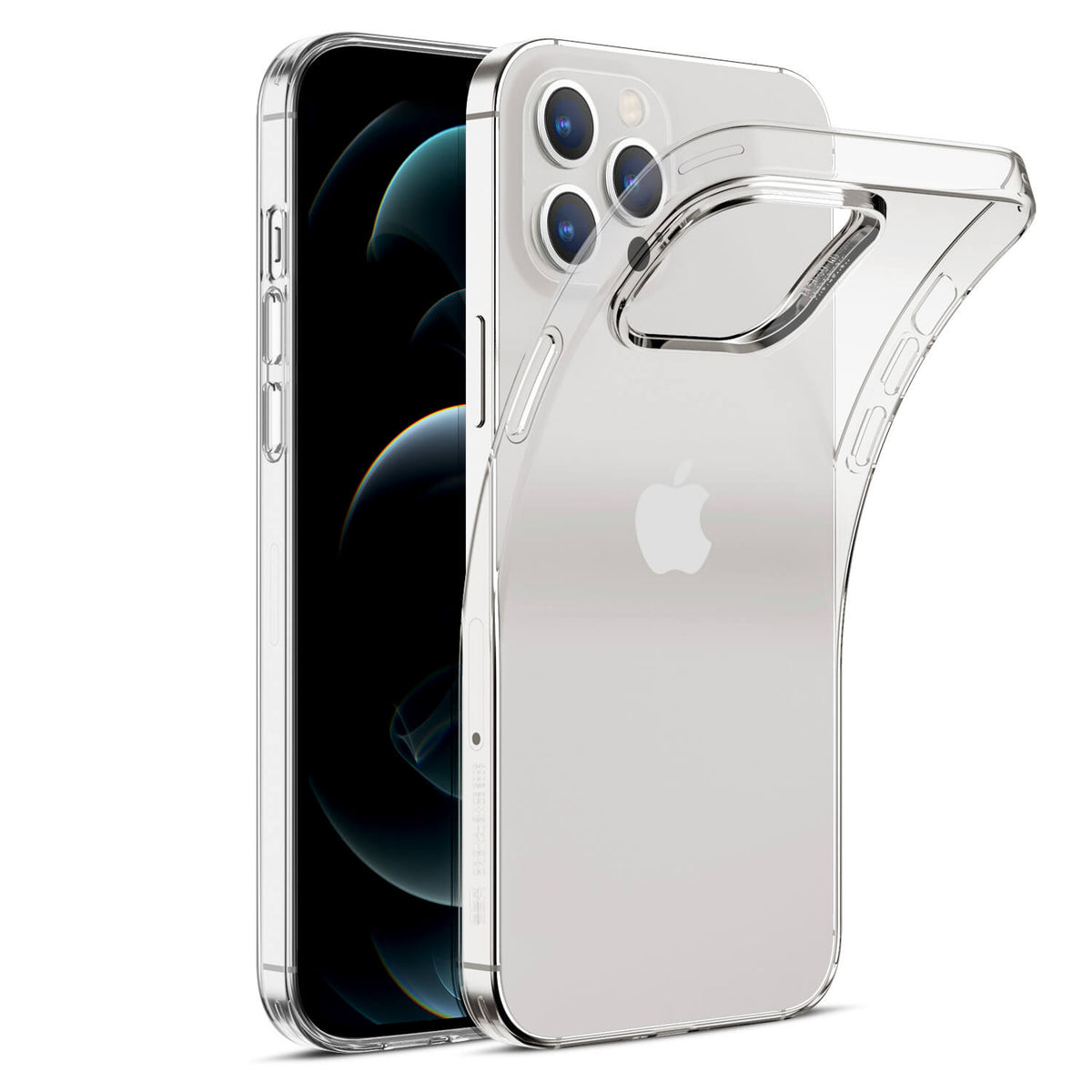 iPhone 12/12 Pro Clear Soft TPU Case Anti Drop