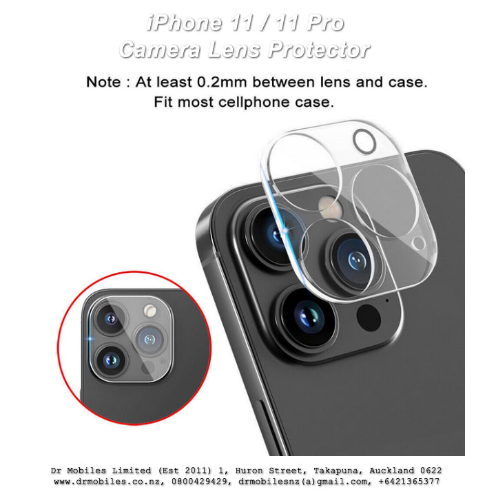 Camera Lens Protector for iPhone 11 or iPhone 11 Pro